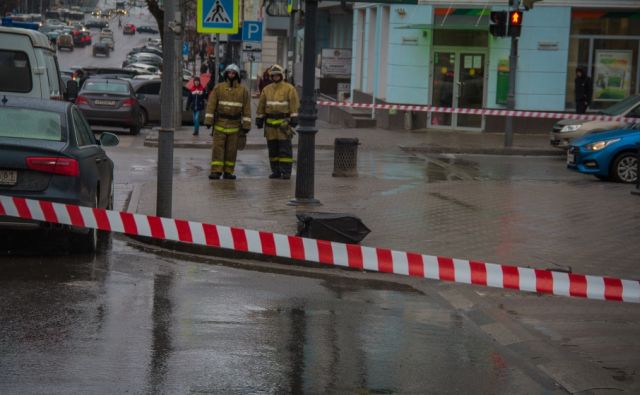 В центре Ростова сняли оцепление 