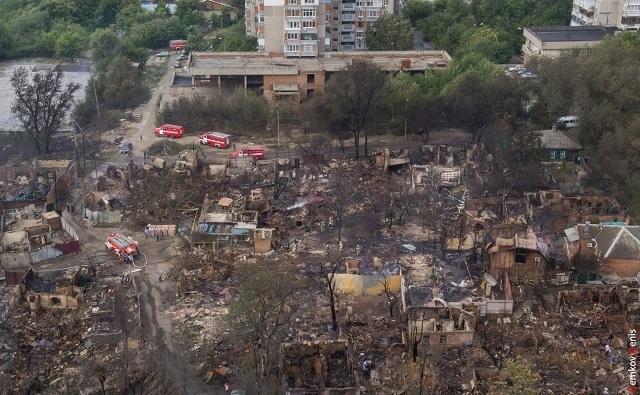 Причиной пожара в историческом центре Ростова областные власти признали поджог 