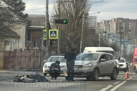 В Ростове на Белорусской водитель Nissan насмерть сбил мужчину