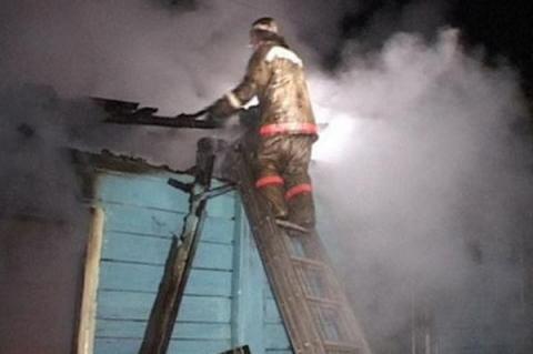 В Ростовской области при пожаре погибли мать и сын