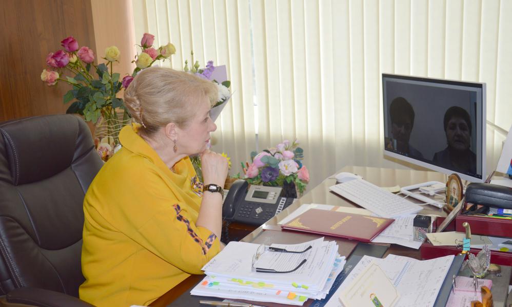 Глава администрации Белокалитвинского района провела личный прием граждан онлайн