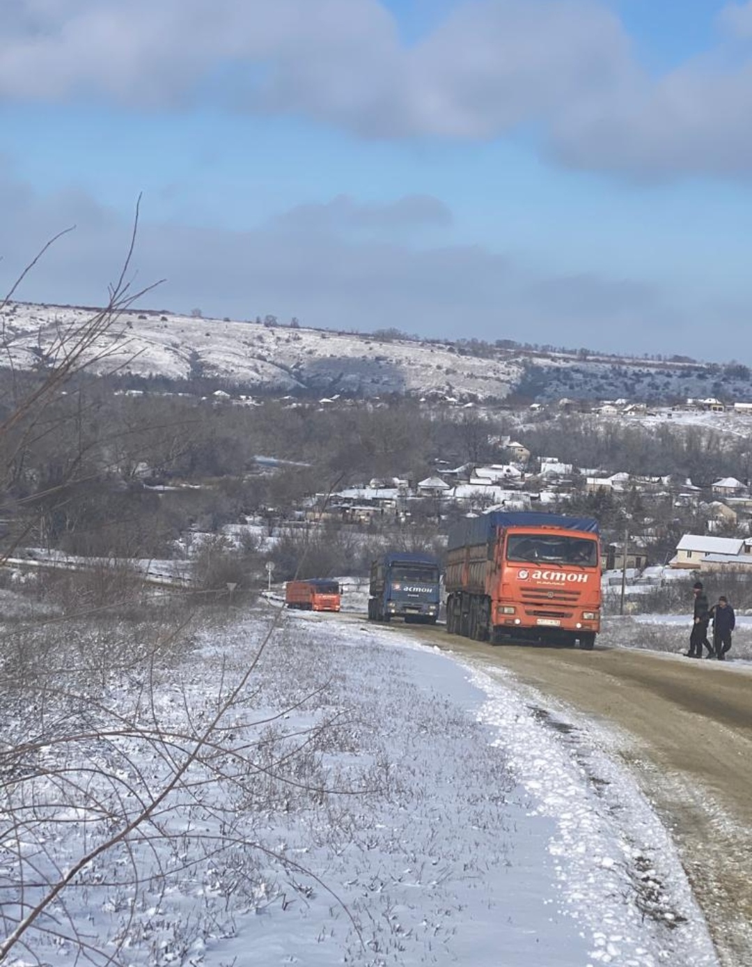 И снова здравствуйте: свежий снег снова создал проблемы на дорогах Белокалитвинского района